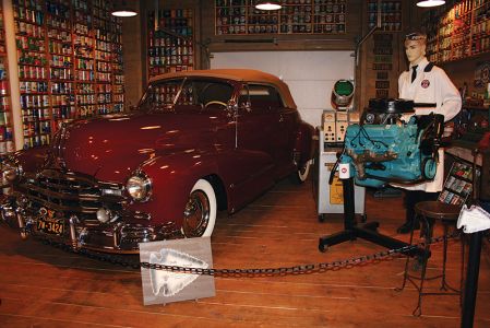 1950〜70年代、自動車全盛期のアメリカがつまっている博物館＝ポンティアックで