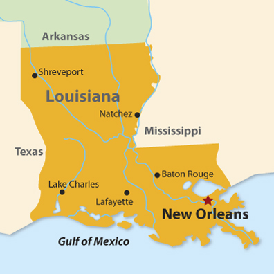 Louisiana_map
