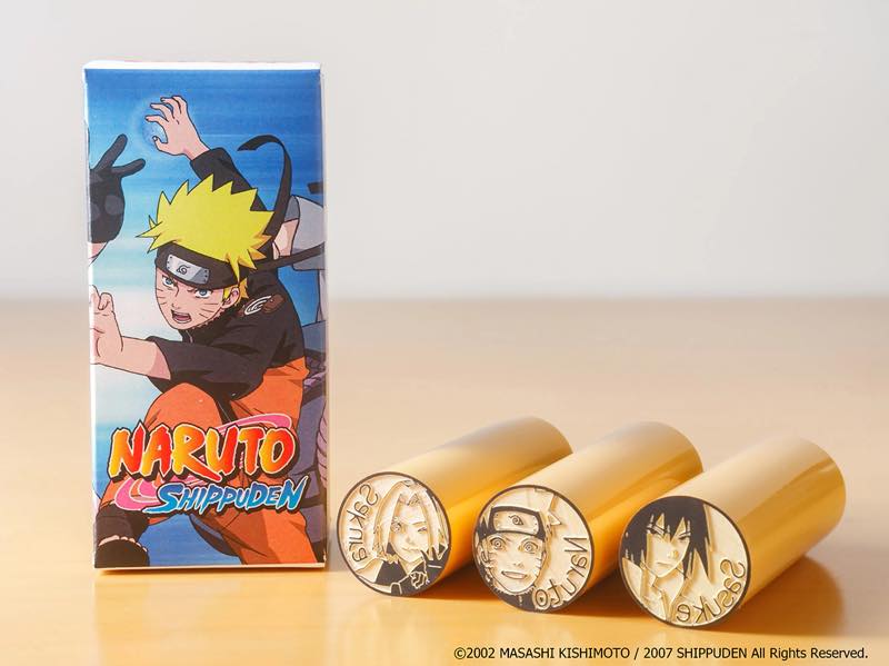 NARUTO-ナルト- 疾風伝」はんこを北米で販売開始 | U.S. FrontLine